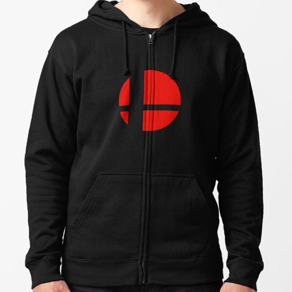 Smash Bros Logo Veste zippée à capuche