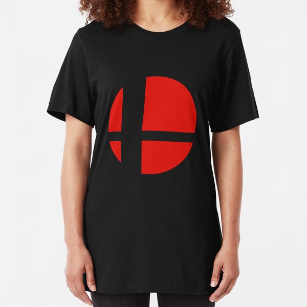 Smash Bros. Logo Slim Fit T-Shirt