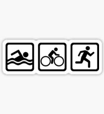 Triathlon Sticker