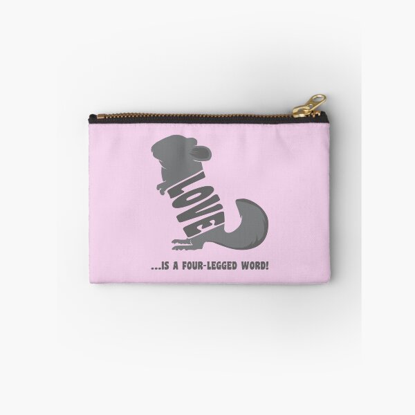 Item preview, Love is a four-legged word! - chinchilla designed and sold by RatArt Designs.