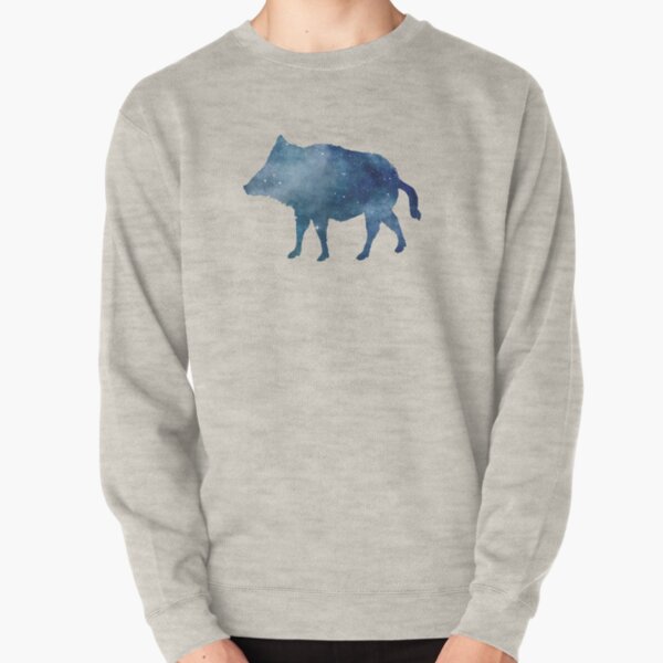 I Love Heart Hogs Black Sweatshirt
