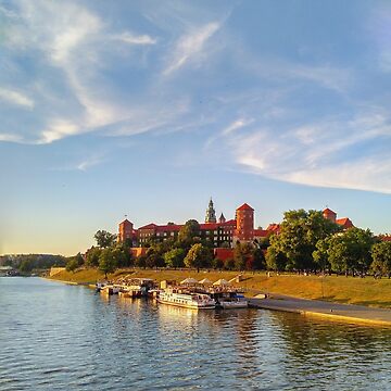 Artwork thumbnail, Magical Wawel Castle in Krakow - view from the bridge by TalBright