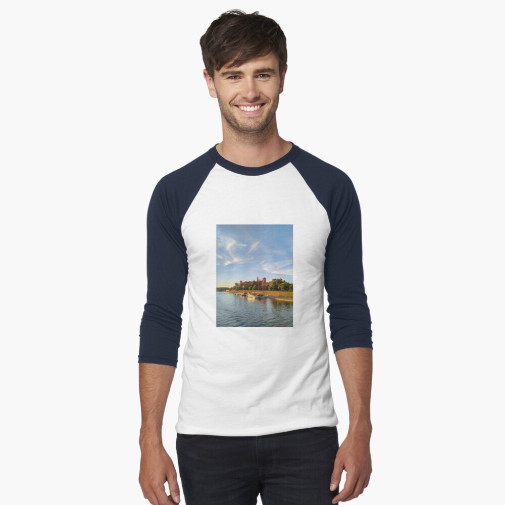 Item preview, Baseball ¾ Sleeve T-Shirt designed and sold by TalBright.