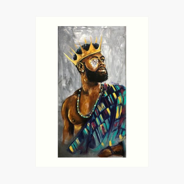 Naturally King III Art Print