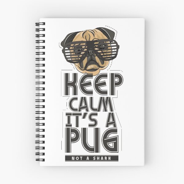 Item preview, Keep calm pug dog pug designed and sold by Volera.