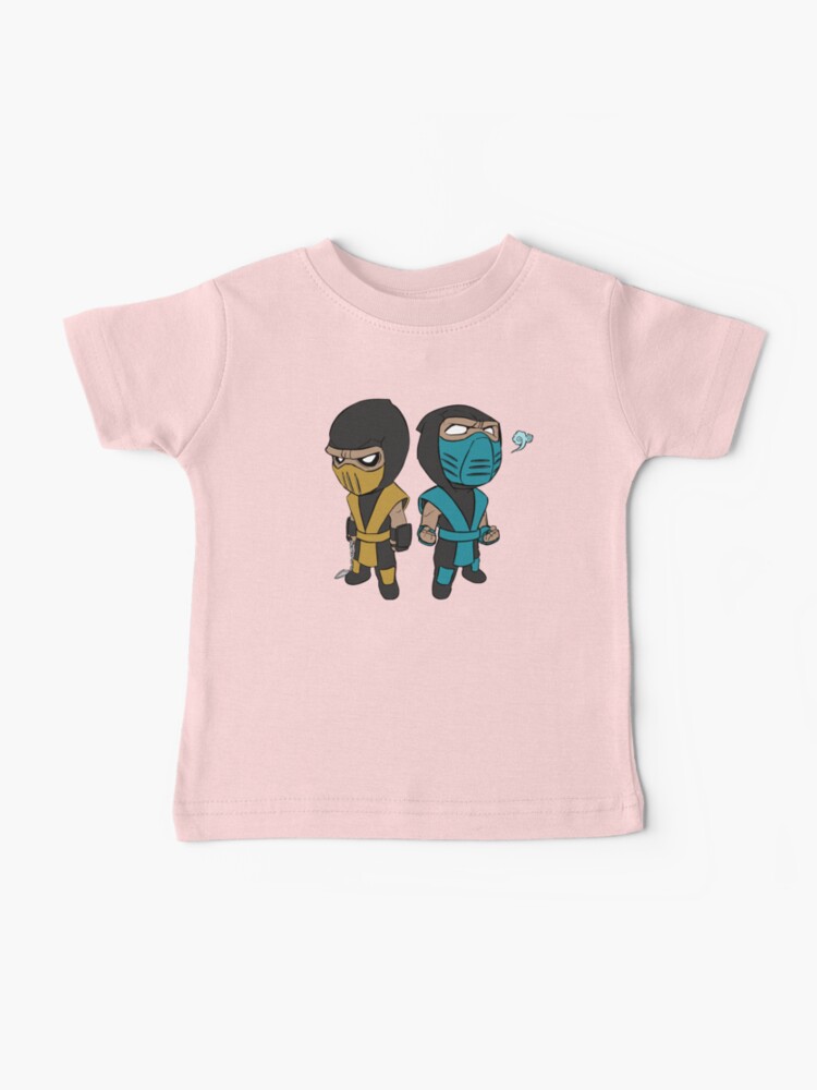Thumbnail 1 of 2, Baby T-Shirt, Scorpion & Sub-Zero designed and sold by spyrome876.