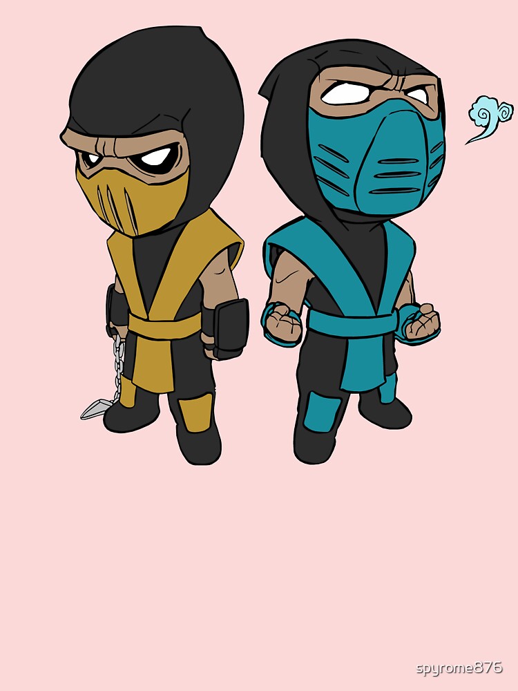 Scorpion Sub Zero Baby T Shirt By Spyrome876 Redbubble