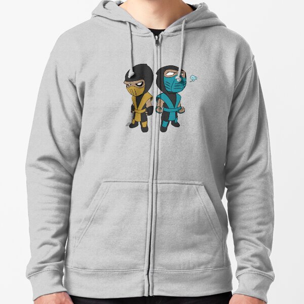 Scorpion et Sub-Zero Veste zippée à capuche