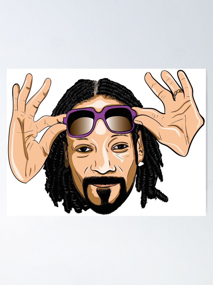 "Snoop Dogg Cartoon version" Poster by MattDutch | Redbubble