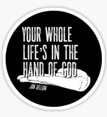 Hand of God Sticker