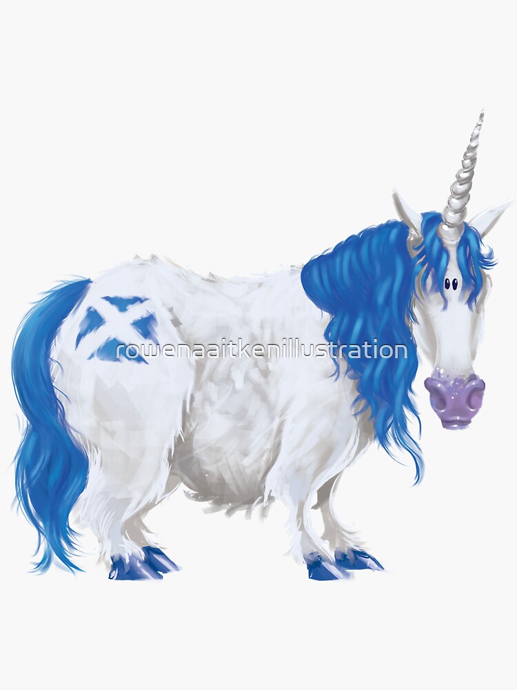 Scottish Saltire Unicorn by roaitken