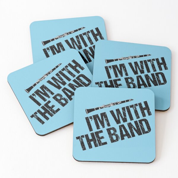 Item preview, I'm with the Band Clarinet Humor designed and sold by Epic Love Designs.