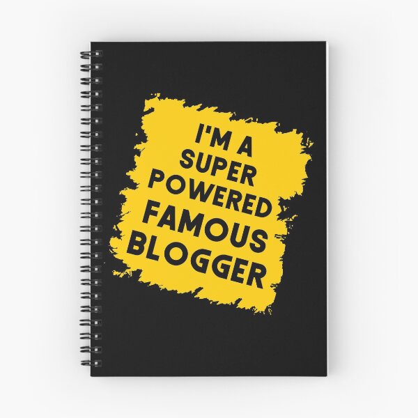 Item preview, I'm A Super Powered Famous Blogger T shirt designed and sold by design2try.