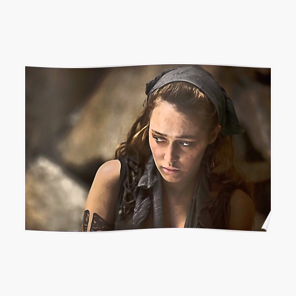 Alycia Debnam-Carey Painting Poster