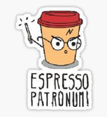 Espresso Patronum Sticker