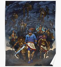 RuneQuest: Roleplaying in Glorantha, Heroes of Orlanth by Andrey Fetisov Poster