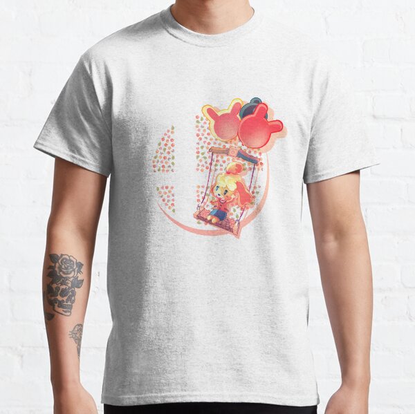 Animal Crossing & Super Smash Bros. - Isabelle Turns Over A New Leaf! Classic T-Shirt