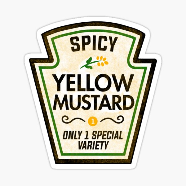 Item preview, Funny Mustard Halloween Costume designed and sold by BootsBoots.