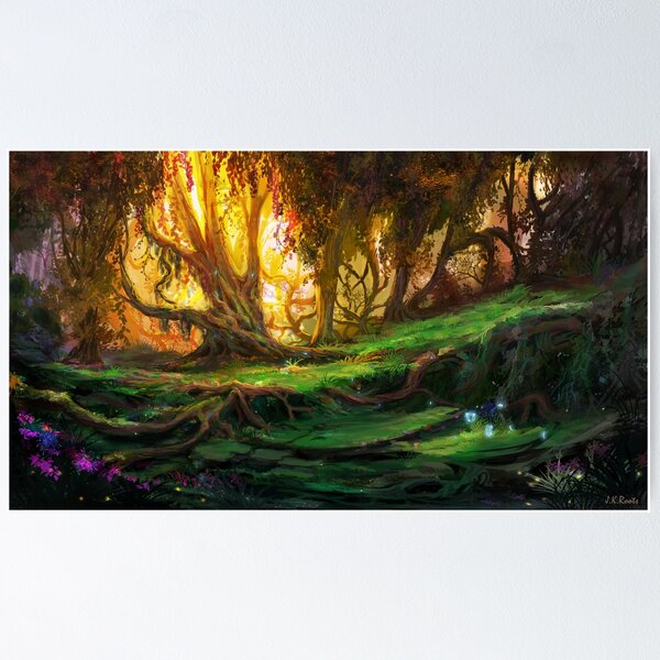 Forest Sale Wall | for Redbubble Art Magical