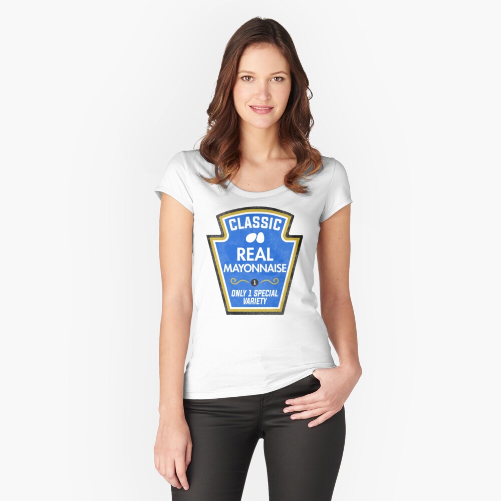 Item preview, Fitted Scoop T-Shirt designed and sold by BootsBoots.