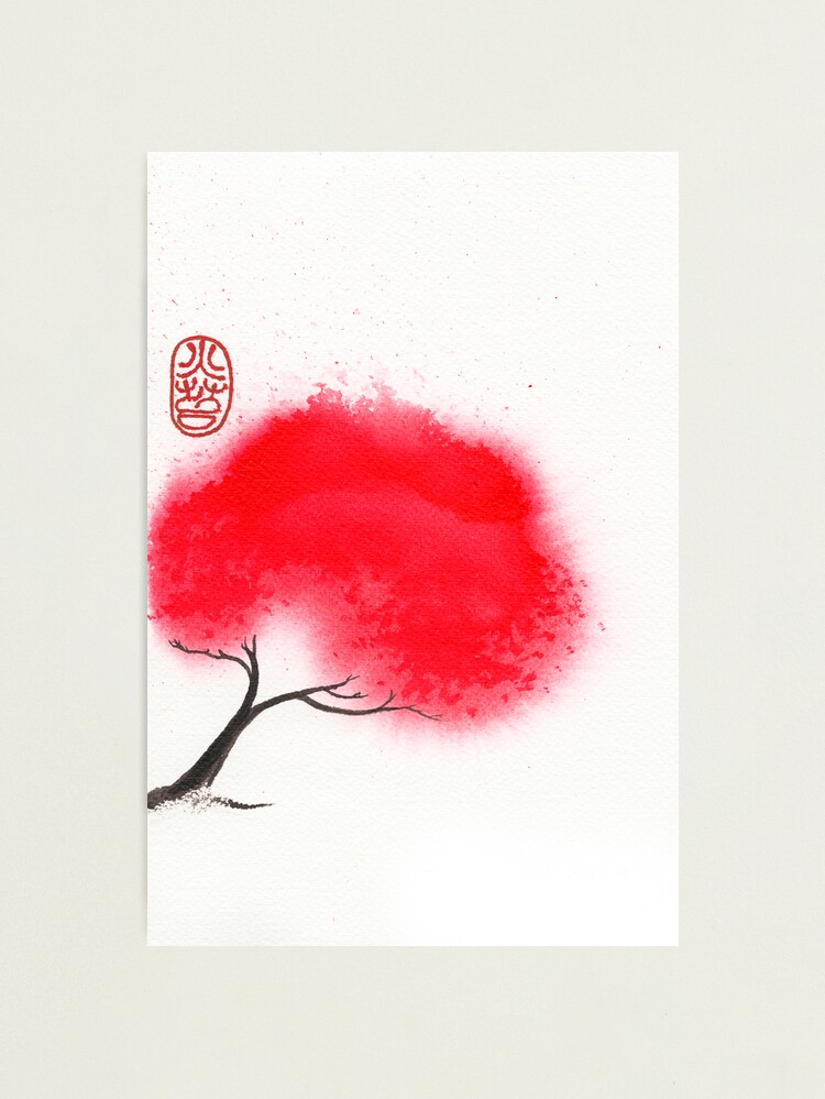 Alternate view of Flame Tree Photographic Print