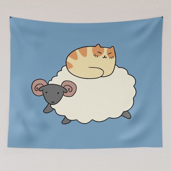 Item preview, Ram and Orange Tabby Cat designed and sold by SaradaBoru.