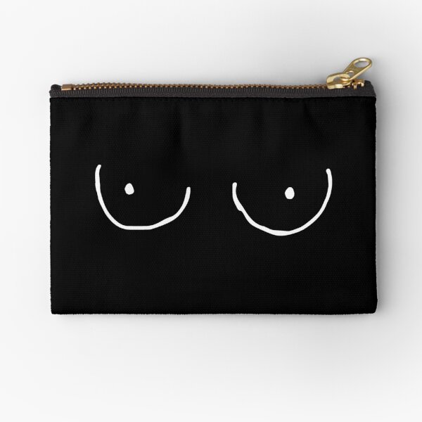 Boobs Boobs Art Zipper Pouch
