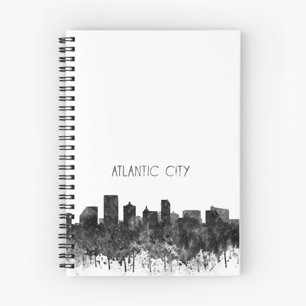 Item preview, Atlantic City, Atlantic City New Jersey, Atlantic City skyline designed and sold by Rosaliartbook.