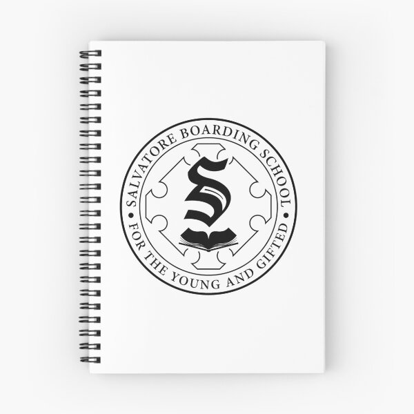 Item preview, Salvatores Boarding School Crest designed and sold by BadCatDesigns.