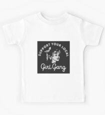 Camiseta para niños Apoya a tu pandilla local de chicas