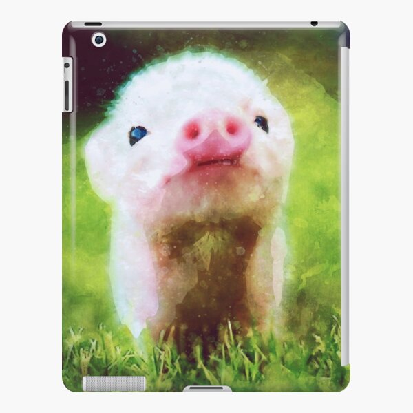 Kleines Baby Ferkel Schwein Ipad Hulle Skin Von Dv Ltd Redbubble