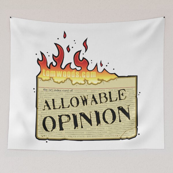 Item preview, 3 by 5 Card of Allowable Opinion designed and sold by lewisliberman.