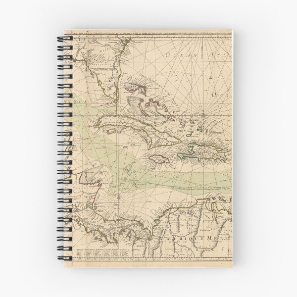 Item preview, Map of the Caribbean Area (1789) designed and sold by allhistory.