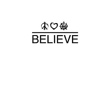 Artwork thumbnail, Believe by sonyagelliott