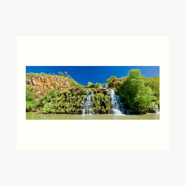 King's Cascade Pano Art Print