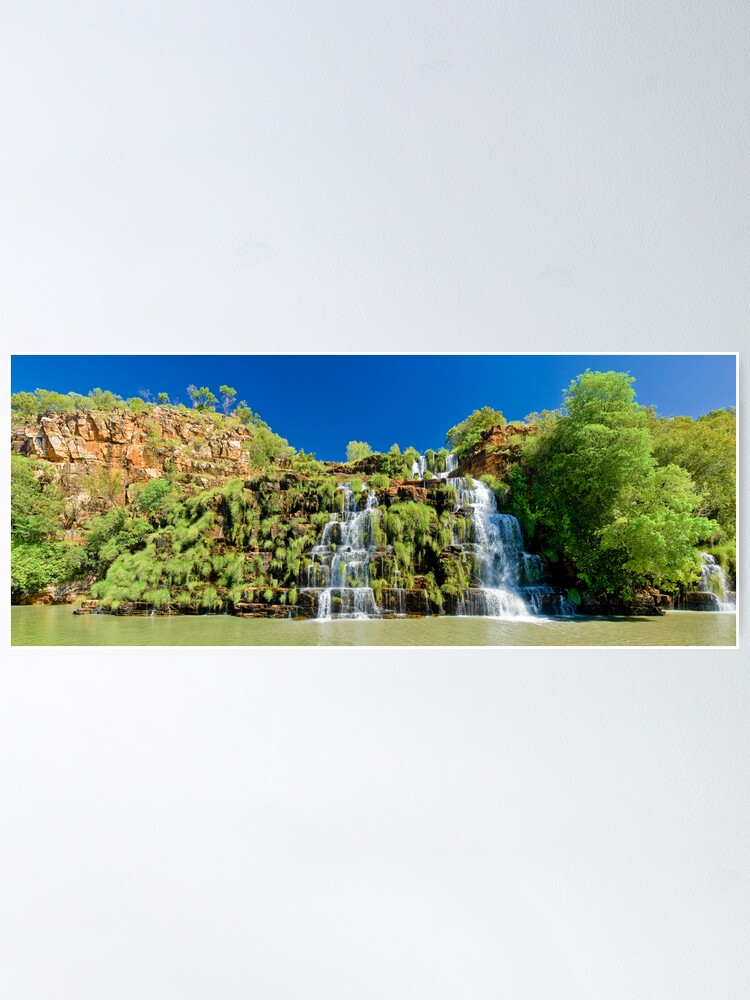 Alternate view of King's Cascade Pano Poster