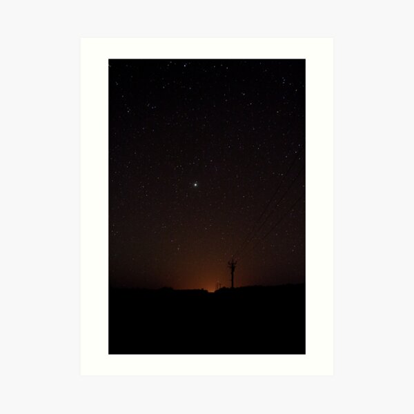 Beyond the City Limits Art Print