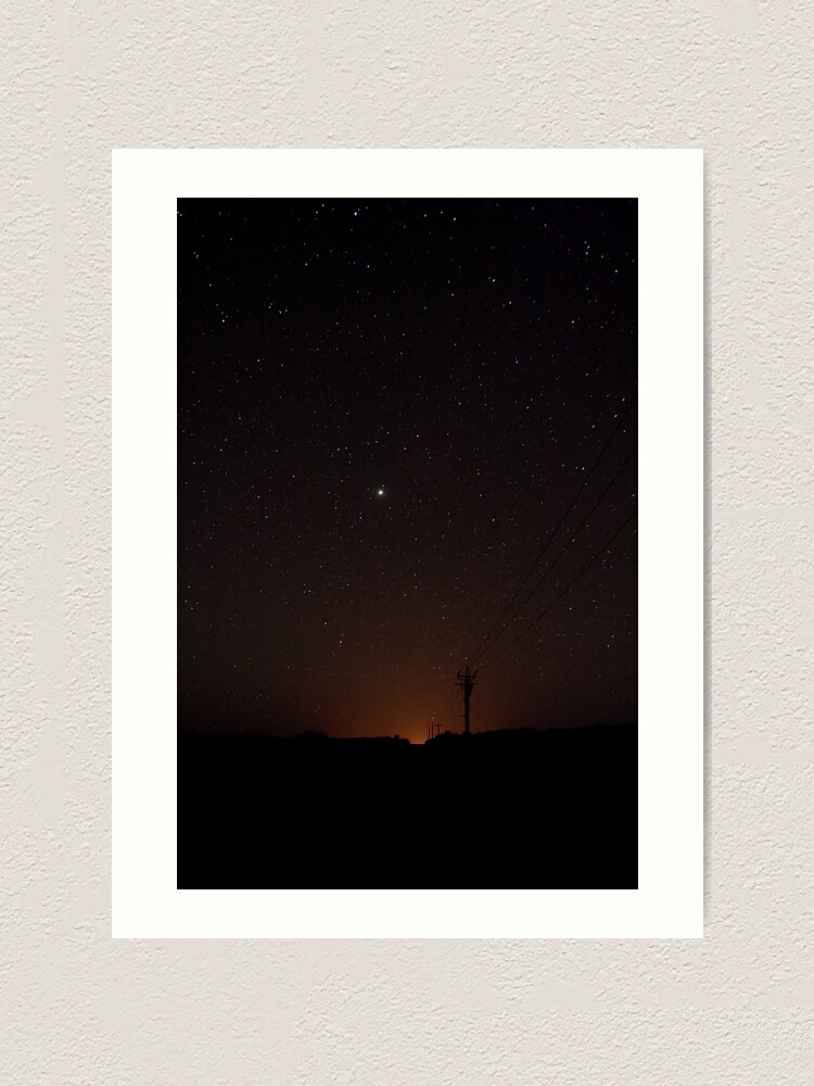 Alternate view of Beyond the City Limits Art Print