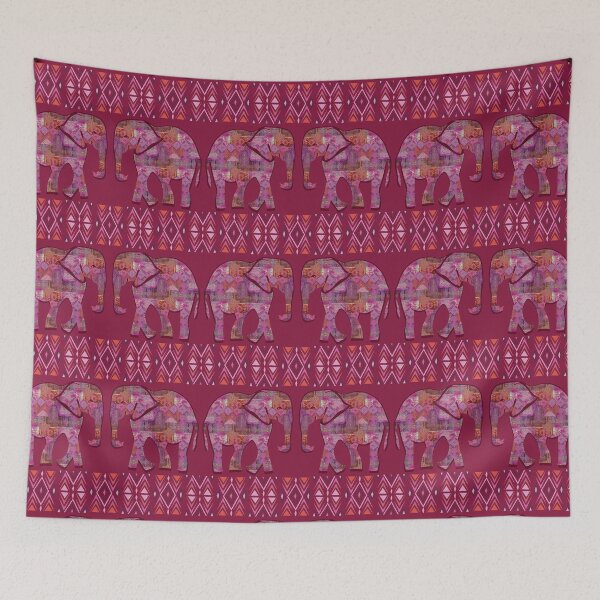 Item preview, Elefantes Burgundy designed and sold by Lalipourie.