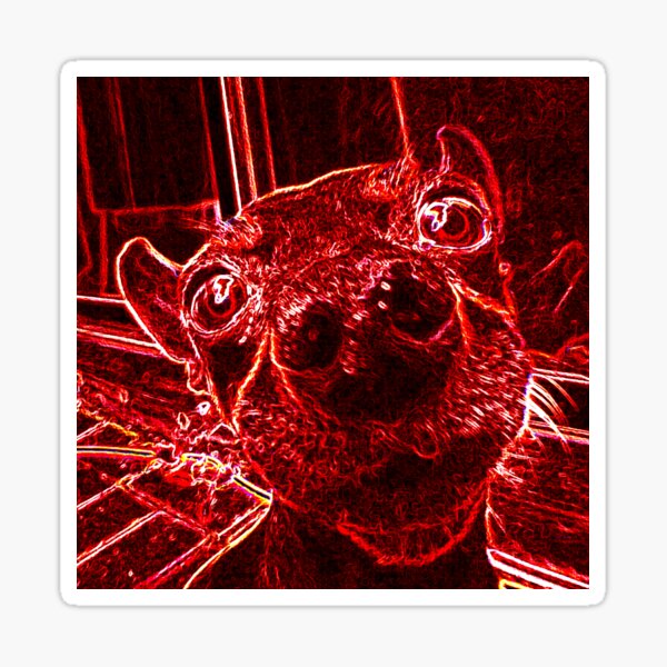 Red Nose Sticker