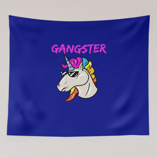 Item preview, Comic Gangster Unicorn designed and sold by ShadySchatten.