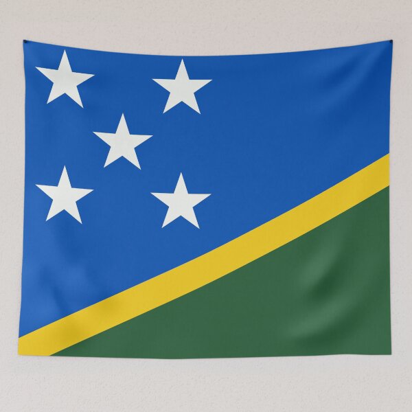 Item preview, Solomon Islands Flag designed and sold by YaelleDark.