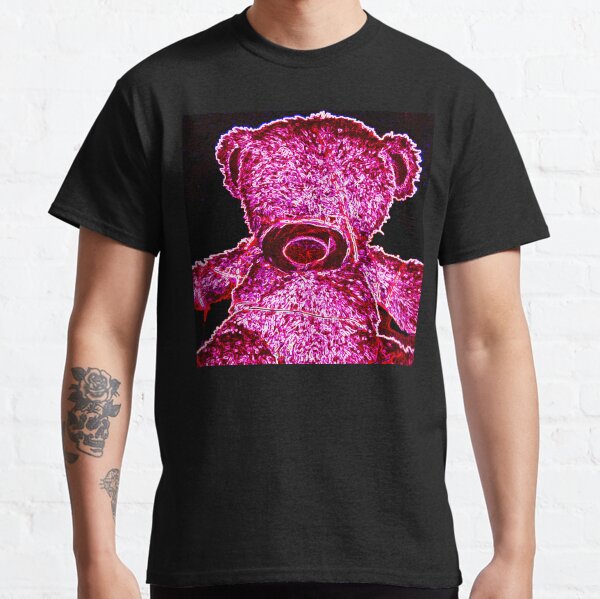 Neon Wire Bear Classic T-Shirt