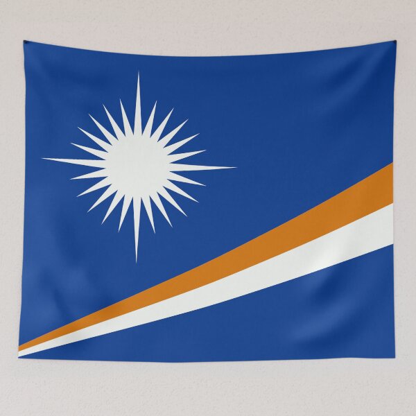 Aperçu de l'œuvre Iles Marshall Drapeau créée et vendue par YaelleDark.