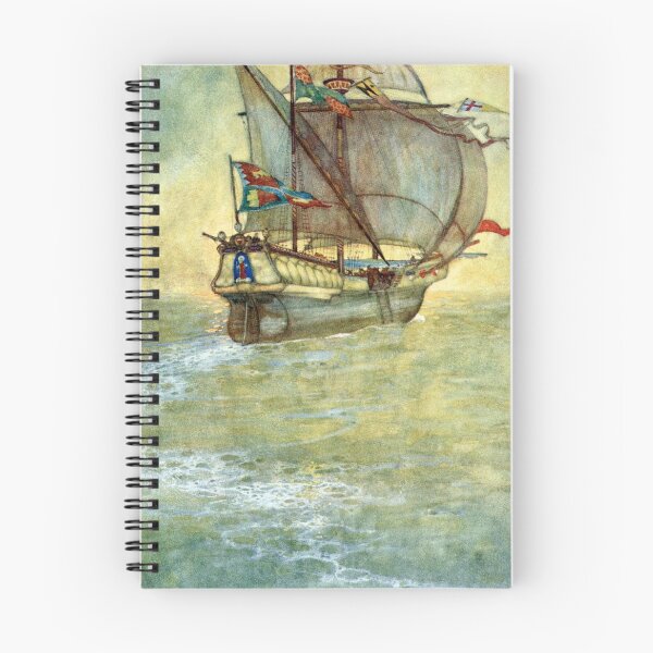 Item preview, Calm Seas - The Tempest - Edmund Dulac designed and sold by forgottenbeauty.