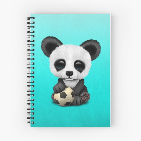 Item preview, Cute Baby Panda With Football Soccer Ball designed and sold by JeffBartels.