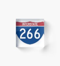 Interstate 266 Acrylic Block