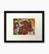 Dreaming Bear Framed Print