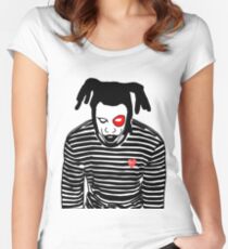 Denzel Curry- Clout Cobain Women's Fitted Scoop T-Shirt