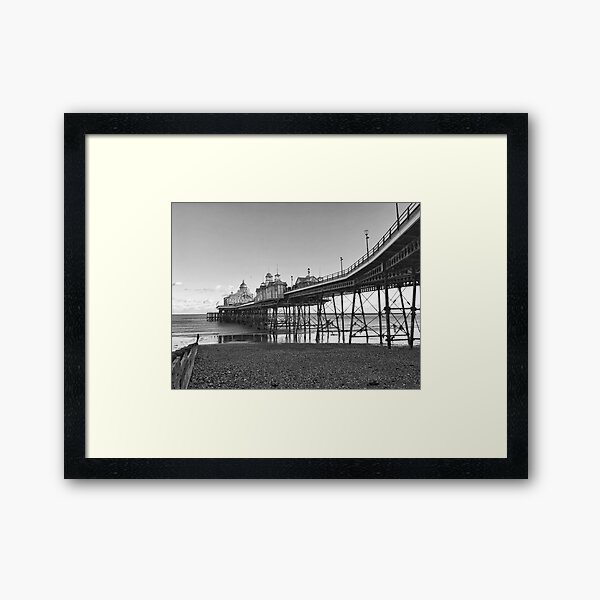 Eastbourne Pier During Low Tide Framed Art Print